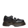 Półbuty Dr. Martens BUZZ MJ MARY JANE Black Milled Nappa 41061001